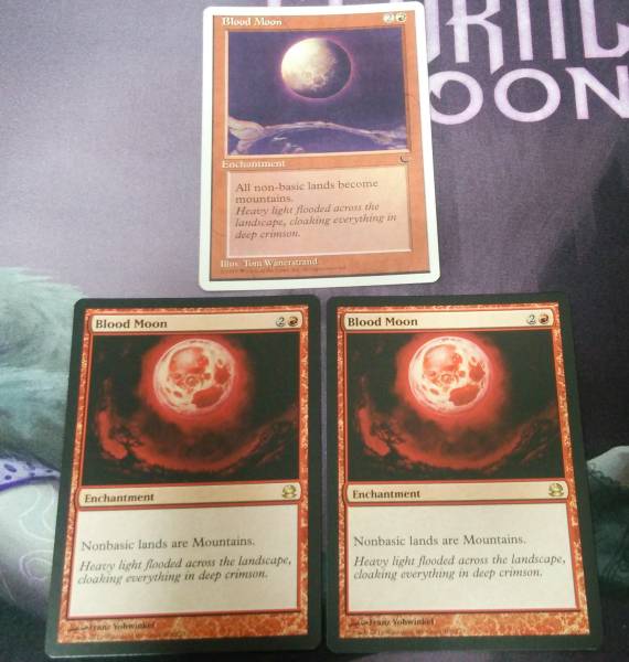 MTG Moon 血染めの月⁄Blood 血染めの月 Blood 黒枠 | 日本語 CHR