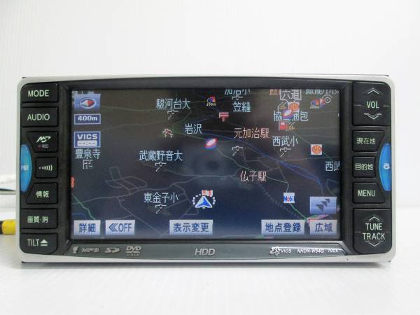 (1484)トヨタ純正 HDDナビ　NHDN-W54G チェックOK 2005年
