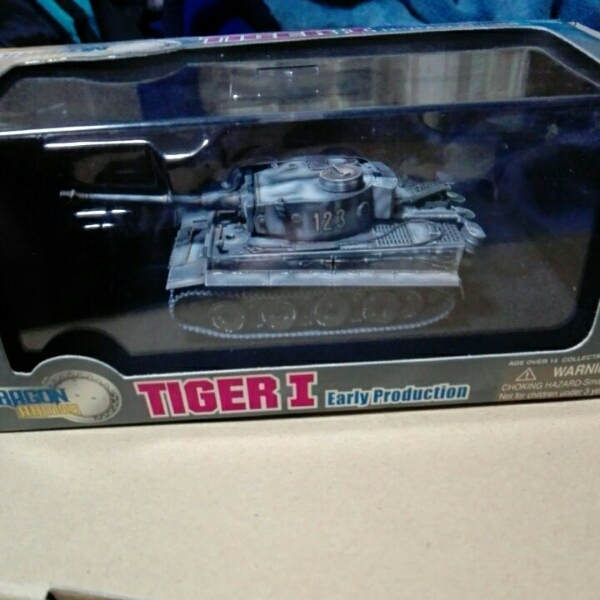ドラゴンアーマー1/72タイガーⅠ初期型503重戦車大隊ロシア1943