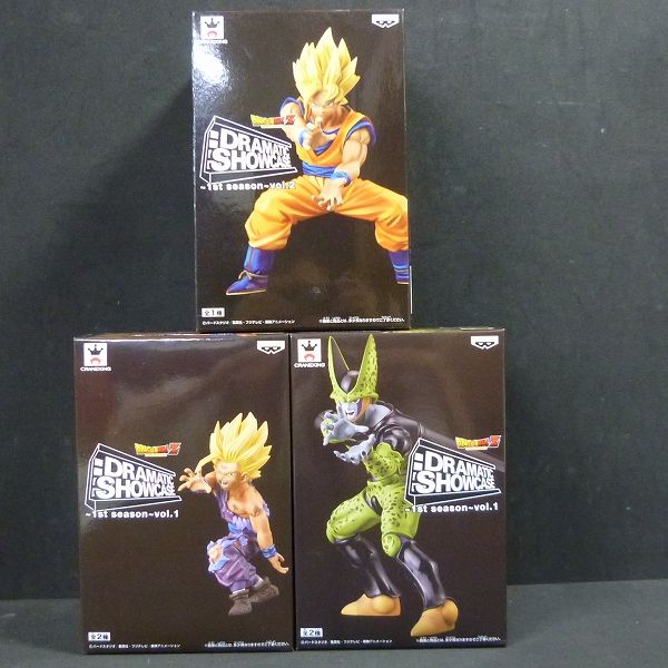 A013 未開 DRAMATIC SHOWCASE 1st 孫悟空 孫悟飯 セル / DBZ △