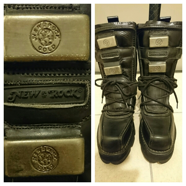 ニューロック ブーツ 27センチ NEW ROCK スペイン製 ゴシック 