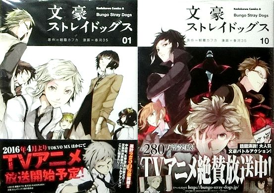 ○新品・全巻/文豪ストレイドッグス 1～10巻 計10冊セット○ 文豪