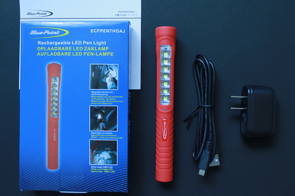 スナップオン Blue-Point 充電式 LEDペンライト ECFPEN7HOAJ(ハンディ 