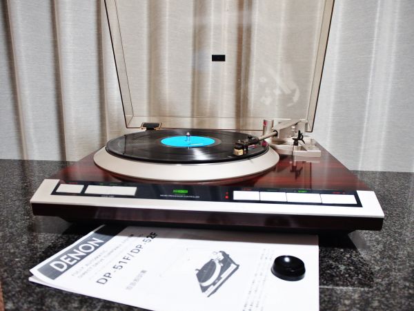 完動良品 DENON DP-51F フルオート サイズ自動検出 DL-60付き