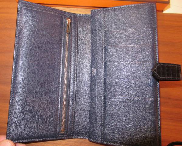 【ＨＥＲＭＥＳ】ＵＳＥＤベアンスフレ程度極上ネイビー