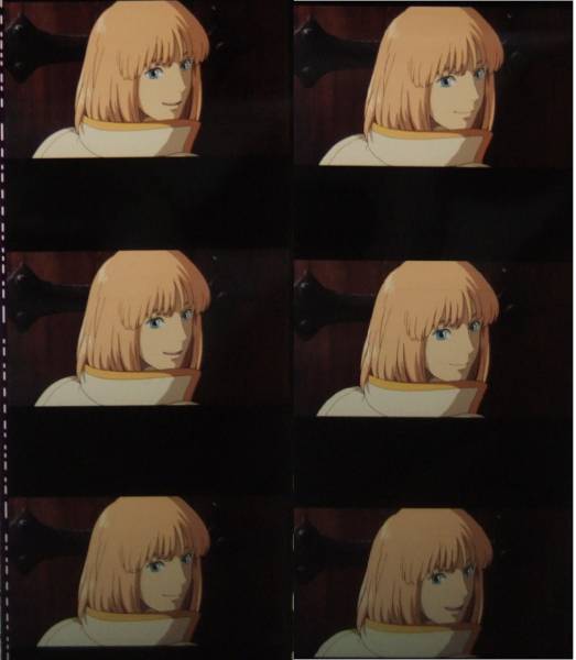 ⭐️ジブリ美術館⭐️ハウルの動く城フィルムブックマーカー ヒン15