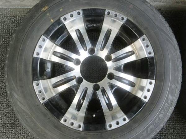 売切】クエルボ8 16インチホイール 7.5J+32 6穴 PCD139.7 4