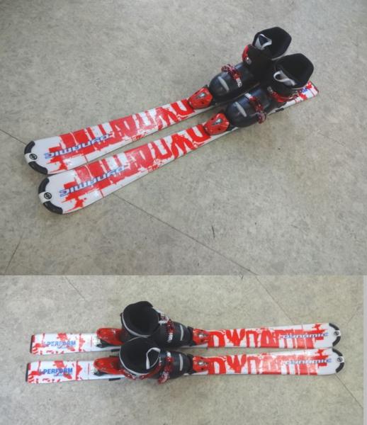 ◆DYNAMIC Jrスキーセット 120×22㎝ 早い者勝ち♪ ◆67