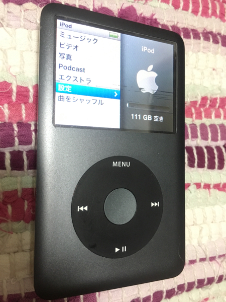 中古 iPod Classic ブラック Apple iPod Classic 160GB ブラック 中古