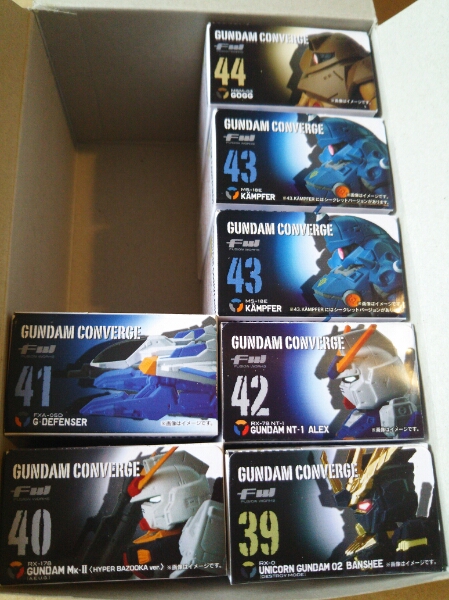 ガンダムコンバージ7 フルコンプ ケンプファー シークレット込