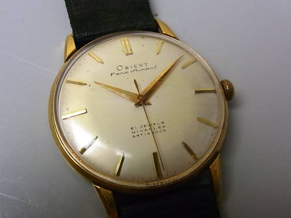 ORIENT/オリエント　Pana Aimant　手巻き　21石　USED/稼働中