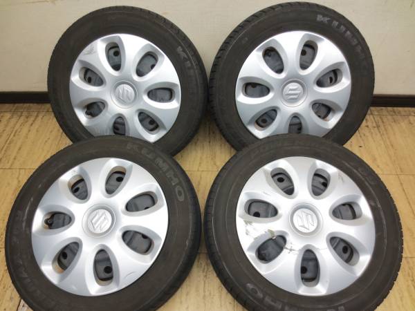 ① スズキ純正 155/65R13 ワゴンR MRワゴン アルト ラパン セルボ アルト 155⁄65R13 MRワゴン ラパン セルボ スズキ 竹岡圭 スズキ純正