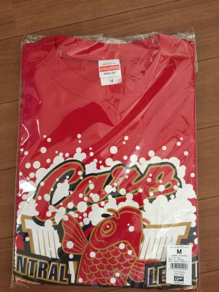 新品 カープ 優勝 ビールかけTシャツ 広島カープ Mサイズ_1