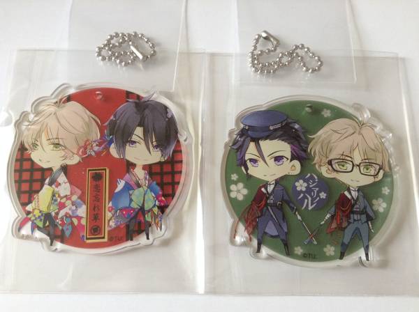 ツキウタ。 アクリルキーホルダー 睦月始 & 弥生春 2コセット