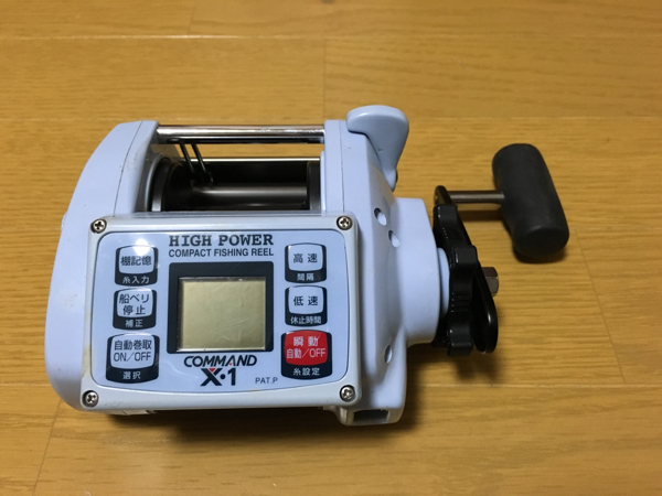 ミヤマエ COMMAND ミヤエポック - コマンド 電動リール X-1 の落札相場