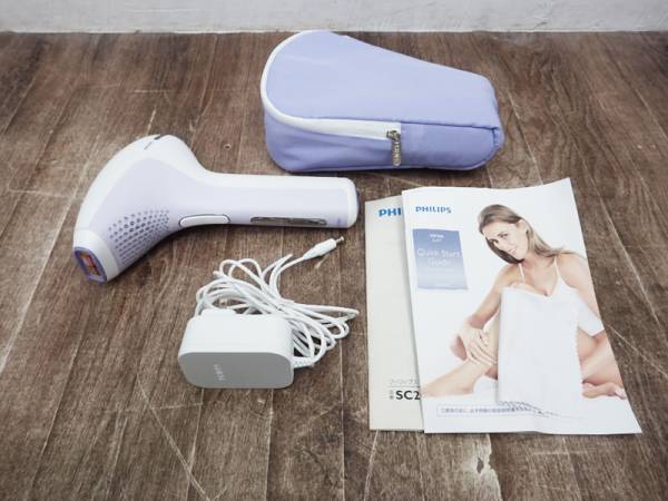 フィリップス PHILIPS 光美容器 ルメア SC2001 美品 ●