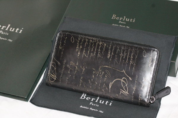 ☆ベルルッティ Berluti 長財布 ITAUBA 完璧ダブルスタンプ