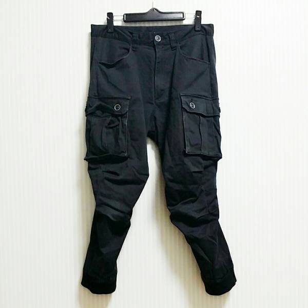 サイズ1 ★glamb★裾リブ カーゴパンツ サルエル ジョガーパンツ