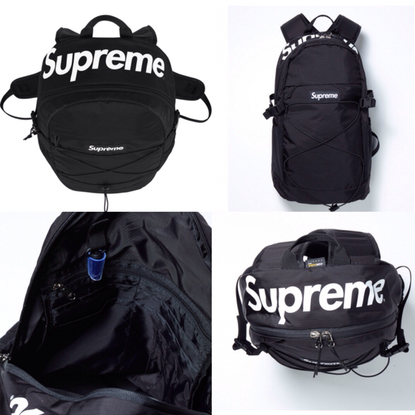 Supreme 16SS 210 Black　リュック 16SS Backpack Supreme バックパック シュプリーム 16ss 黒 リュック