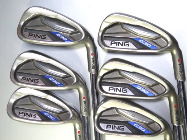 PING G30 アイアンセット 5-W 6本セットレフティ Ping G30アイアン 5本
