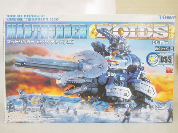 未組立最安！★マッドサンダー RZ-055ゾイド TOMY 未組立☆マッドサンダー RZ-055ゾイド TOMY 未組立トミー ゾイドRZ-055