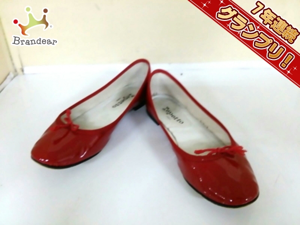 Repetto レッド フラットシューズ レペット フラットシューズ 42 レディース レッド repetto repetto