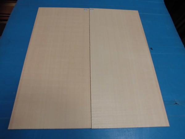 SP2006 シトカスプルース　ブックマッチ　４mmx28cmx6３cm 2枚