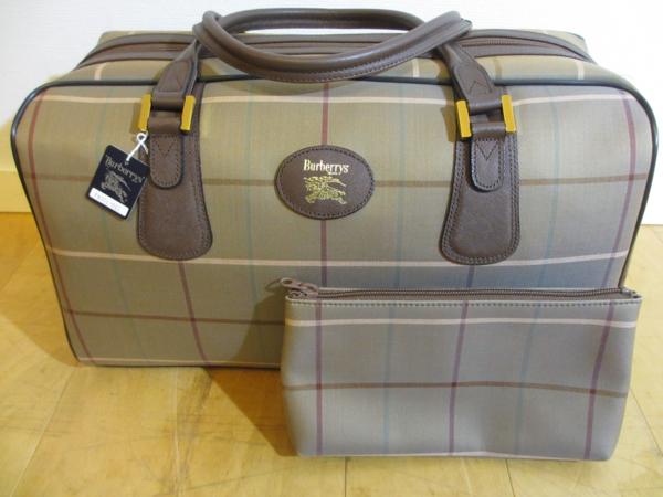 BURBERRY バーバリー ノバチェック ボストンバッグ ミニボストンバッグ