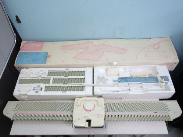 未チェック○brother・ブラザー 編み機 KH-395 るーぱる αII○