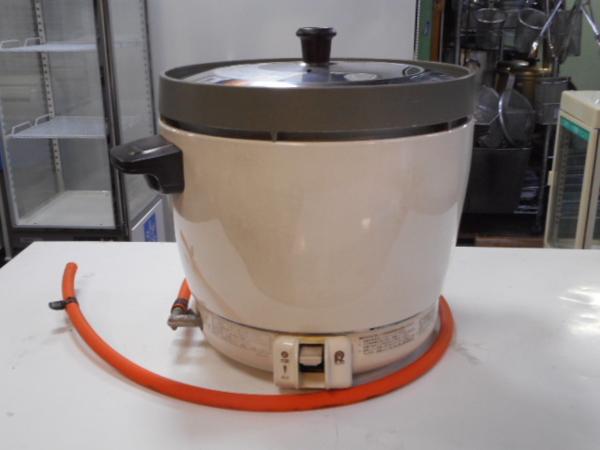 13年製 リンナイ 2升炊き LPガス 炊飯器 RR-20SF2 プロパン 事務、店舗