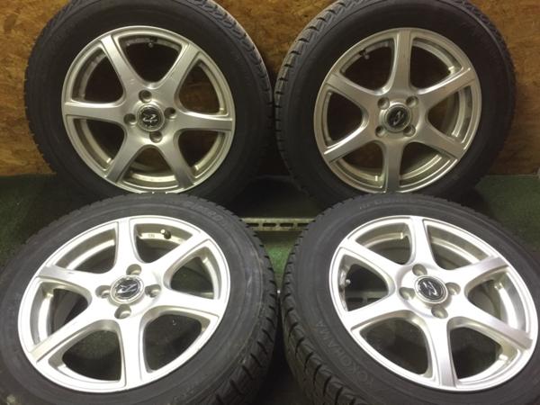 YOKOHAMA/IG30 175/65R15 13年製バリ溝 weds Treffer 4本Set