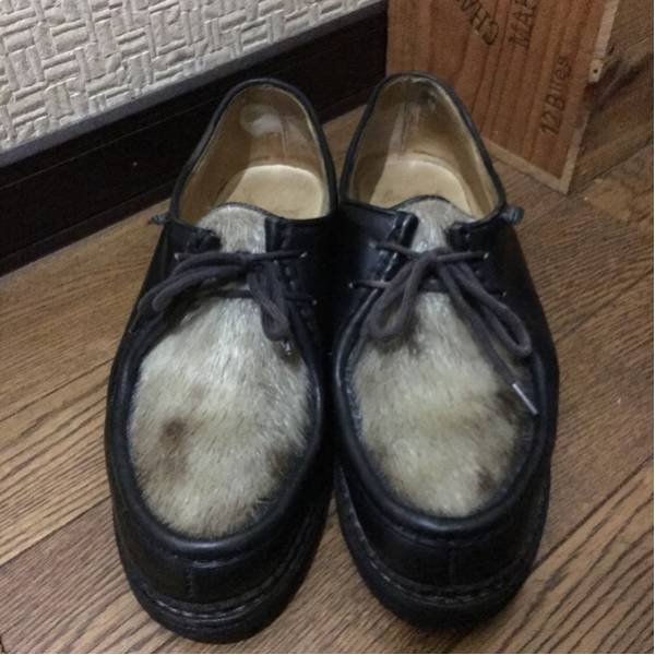 PARABOOT パラブーツ ミカエルフォック アザラシ 42 black 廃盤 PARABOOT パラブーツ ミカエルフォック アザラシ 42 black 廃盤