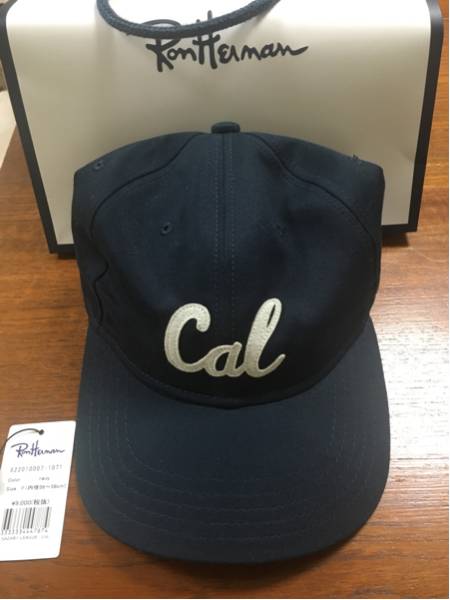 ロンハーマン キャップ ネイビー cap CAL 新品 RHC 16aw ご覧いただき
