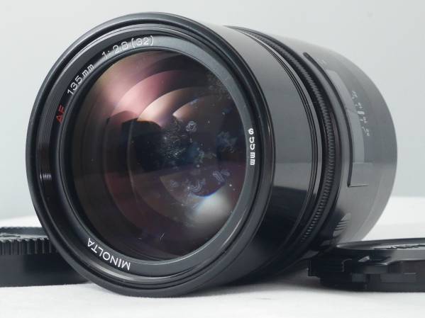 外観キレイ☆MINOLTA ミノルタ AF F2.8 135mm ソニー、ミノルタ カメラ