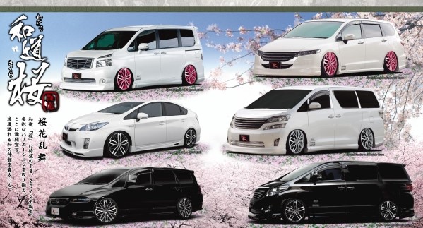 🌸廃番!!和道 桜 5分咲き+新品165/45R16 N-BOXカスタム