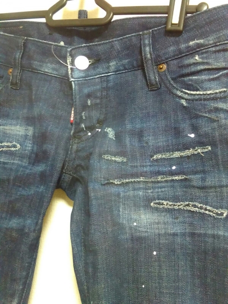 ディースクエアード ジーンズ 38 レディース ネイビー DSQUARED2