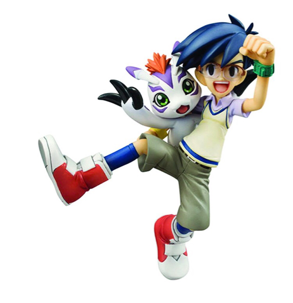 【新品】デジモンアドベンチャー　城戸丈　ゴマモン　フィギュア
