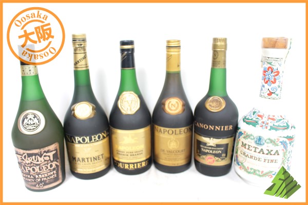 ◆注目! ブランデー 6本セット クリエール ナポレオン 等 E