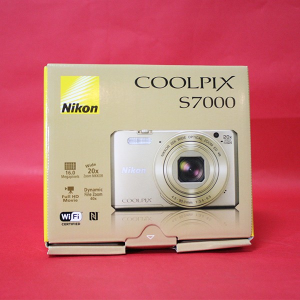 新品 COOLPIX S7000 フルHD wifi ゴールドデジカメ Nikon COOLPIX