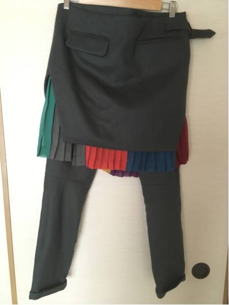 FACETASM プリーツ ドッキング デニムパンツ サイズ3 FACETASM プリーツ パンツ パンツ、スラックス ファッション 【公式通販】