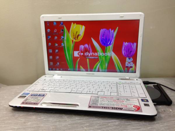 東芝　ダイナブックT451/35DW Core i5 ブルーレイ 4GB Win 7