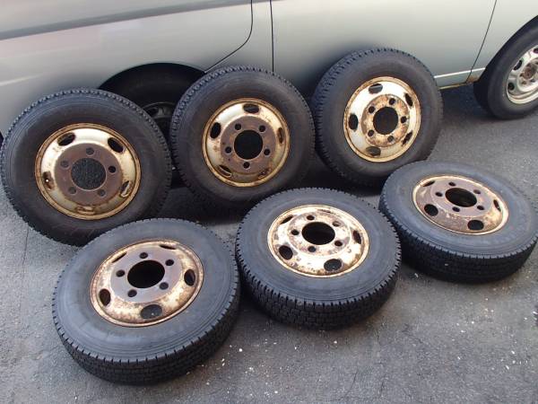 ◇タイヤ＆ホイール6本セット◇195/85R16 スタッドレス◇ タイヤ交換