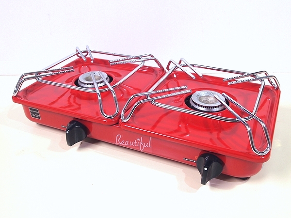 昭和レトロ 未使用 日立 ガステーブル コンロ GHS-24S ホーロー(電化 昭和レトロ 未使用 日立 ガステーブル コンロ GHS-24S ホーロー(電化