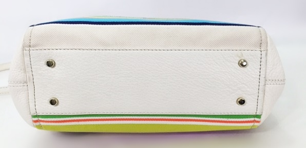 【ケイトスペード】２wayバッグ★カラフル★ボーダー★マルチ★