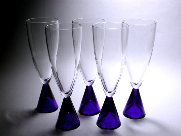 ■佐々木硝子　　ビールグラスセット　　ニール