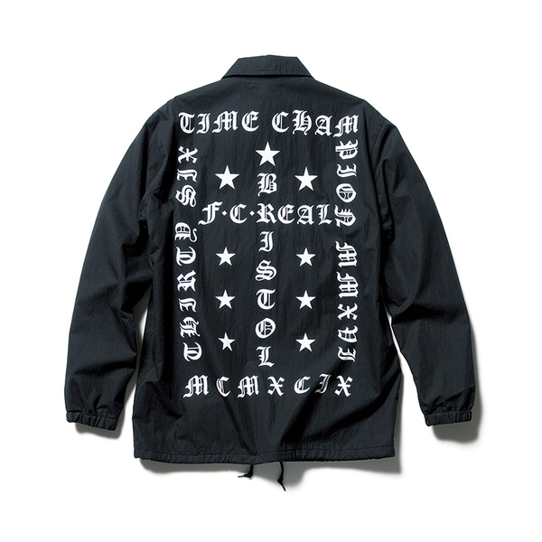 希少XLサイズ fcrb anniversary coach jacket BLACK