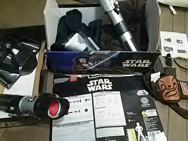 スターウォーズコスチュームアナキンダースベダー8歳ー10歳150