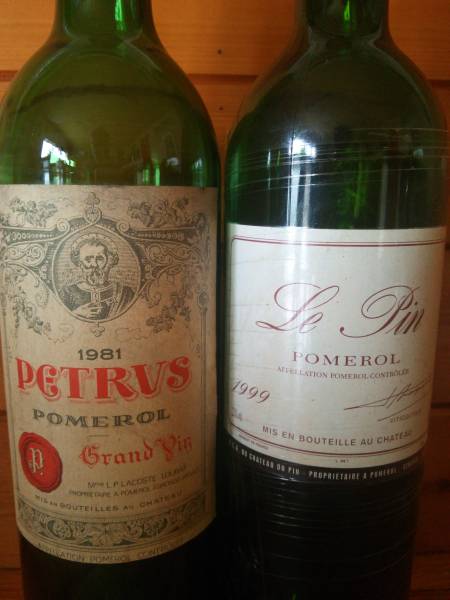 PETRUS 1983 ペトリュス 空瓶 Petrus 1983 Pomerol Grand Vin空瓶 Chateau Petrus 1983