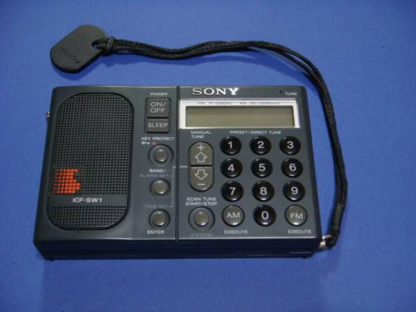 SONY 短波ラジオ SW1S ラジオ ソニー ICF- ジャンク FM⁄SW1-7⁄MW 9BAND