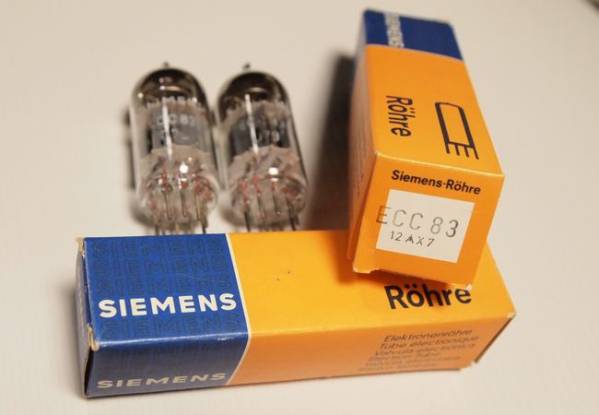 希少】Siemens ECC83 12AX7 真空管 2本 西ドイツ製b_11 希少】Siemens